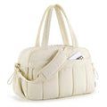 Sac à langer fourre-tout beige déperlant avec port épaule