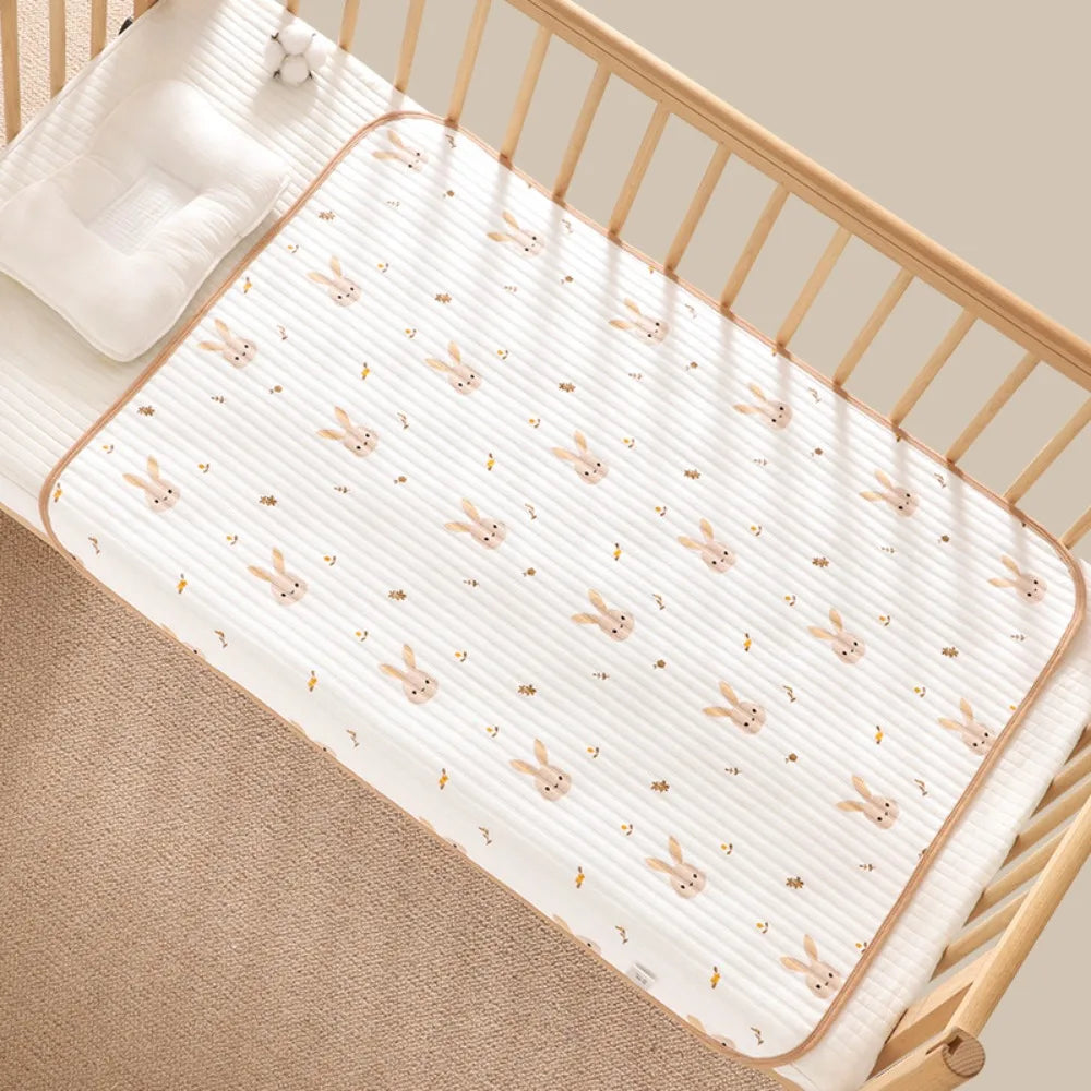🎁 Tapis à langer nomade — doux, compact, à emporter partout