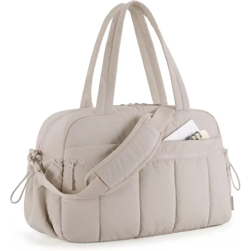 Sac à langer fourre-tout caramel pour les sorties avec bébé
