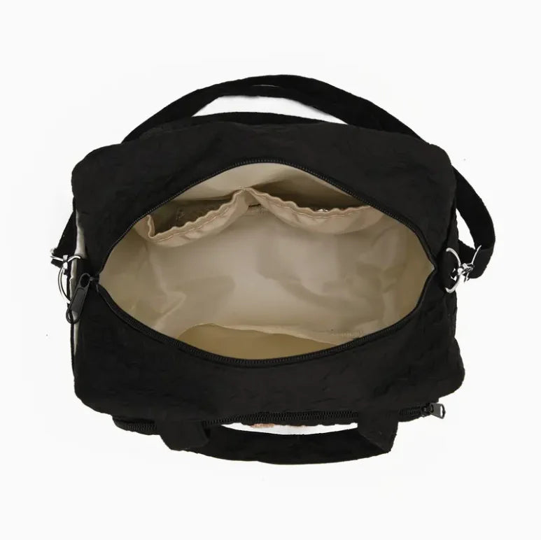 Sac à langer matelassé motif lapin pour les sorties
