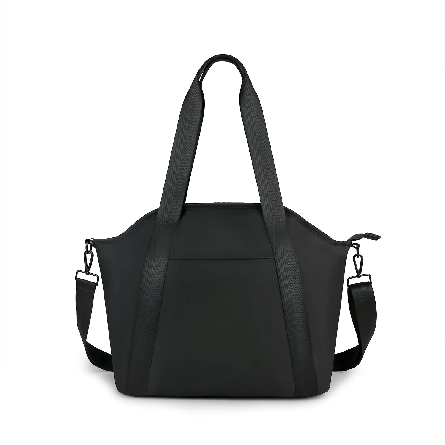 Sac à langer cabas élégant noir