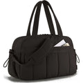 Sac à langer fourre-tout noir avec grande capacité