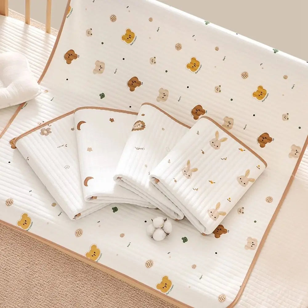Tapis à langer nomade — doux, compact, à emporter partout
