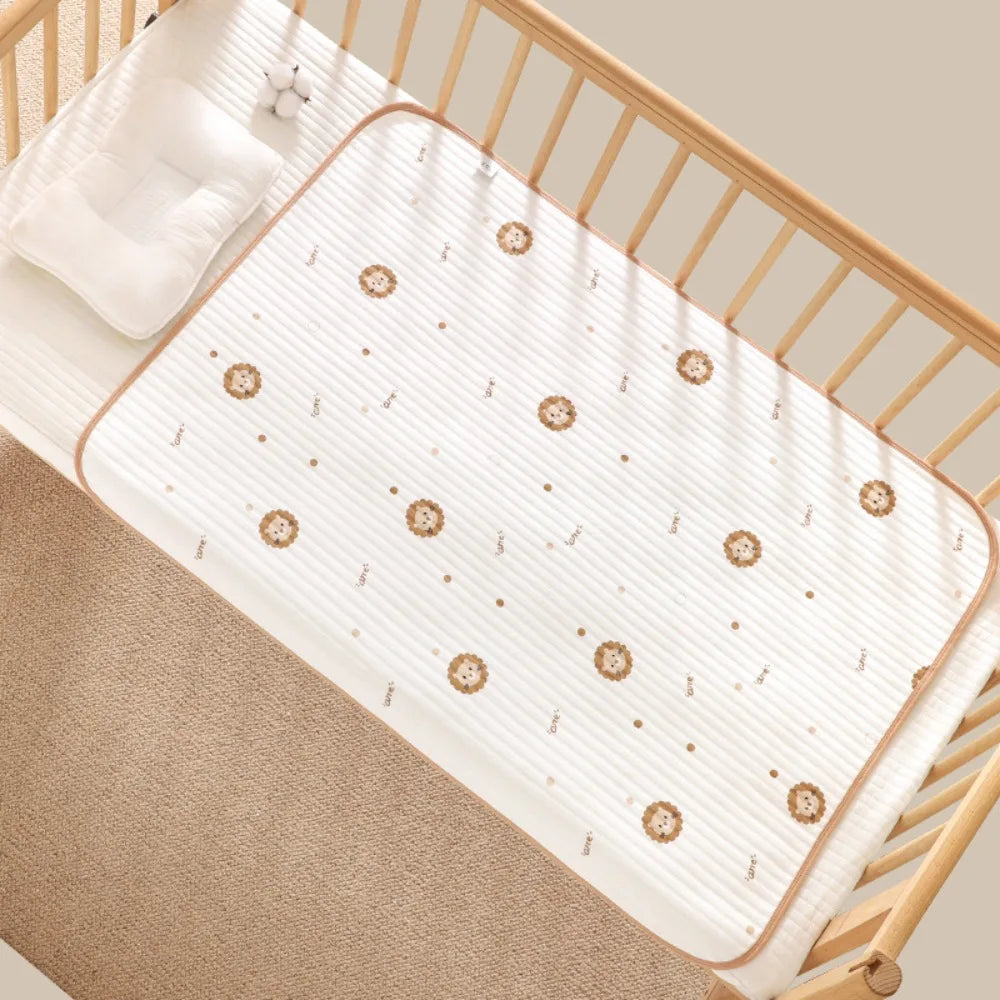 🎁 Tapis à langer nomade — doux, compact, à emporter partout
