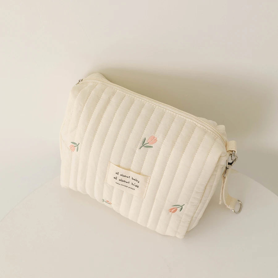 Pochette de rangement matelassée pour couches