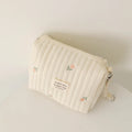 🎁 Pochette à couches matelassée motif ourson